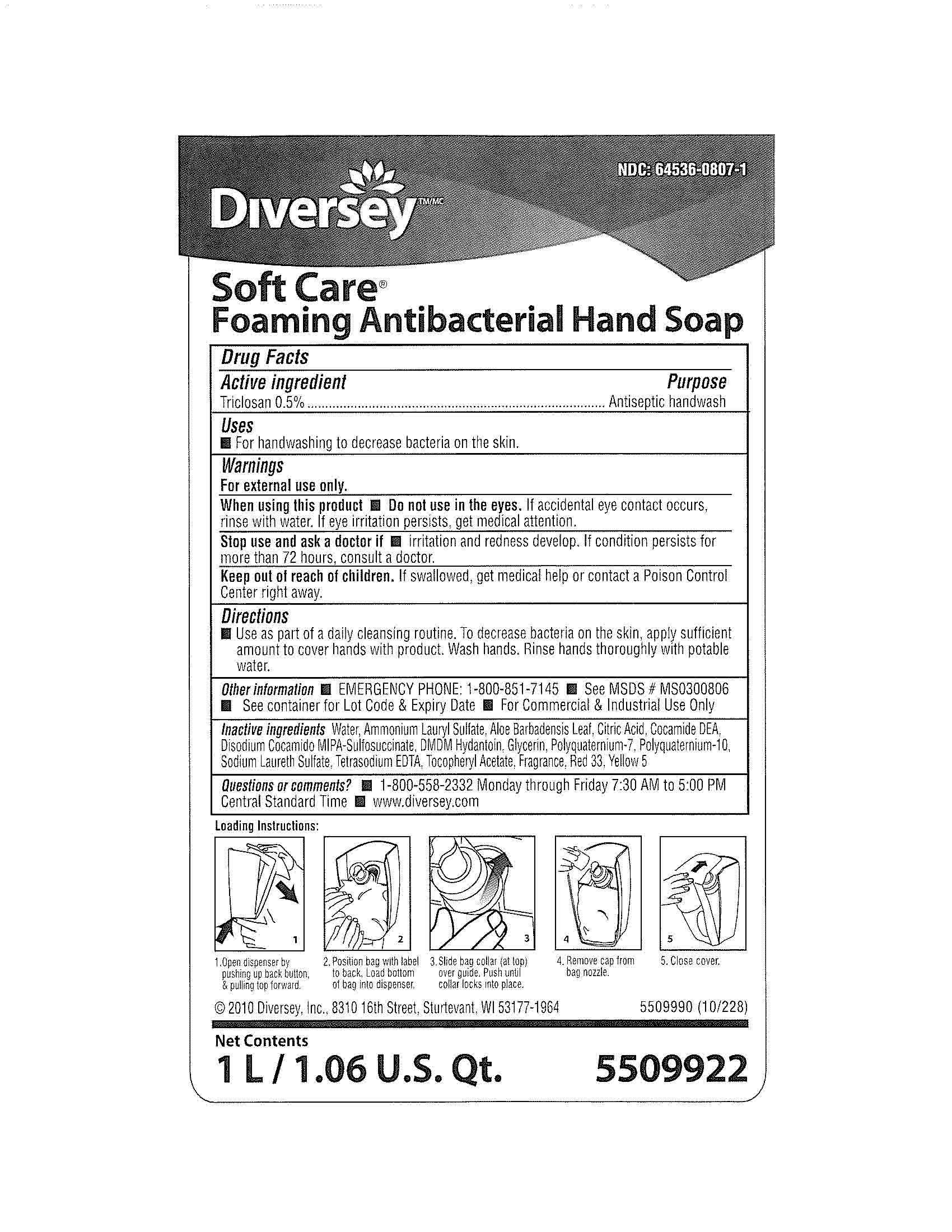 Soft Care Foaming Antibacterial Hand